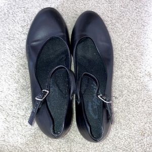black character shoes
